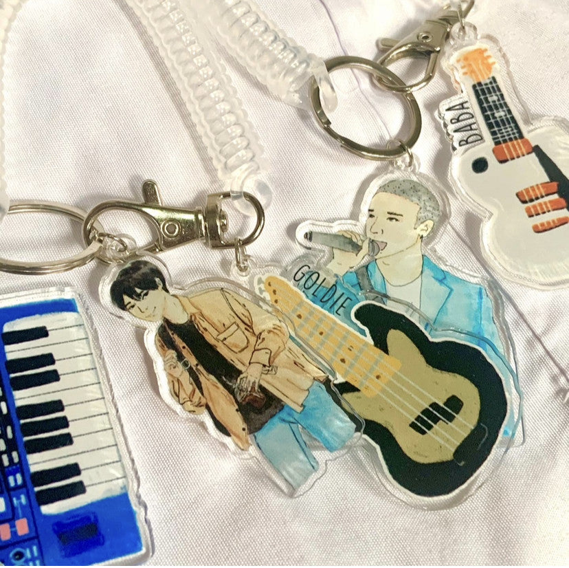DAY6 - DOUBLE CHARM - FANMADE KEYCHAINS