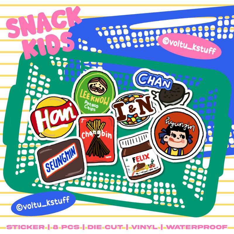 Snack Kids ( stray kids ) sticker set