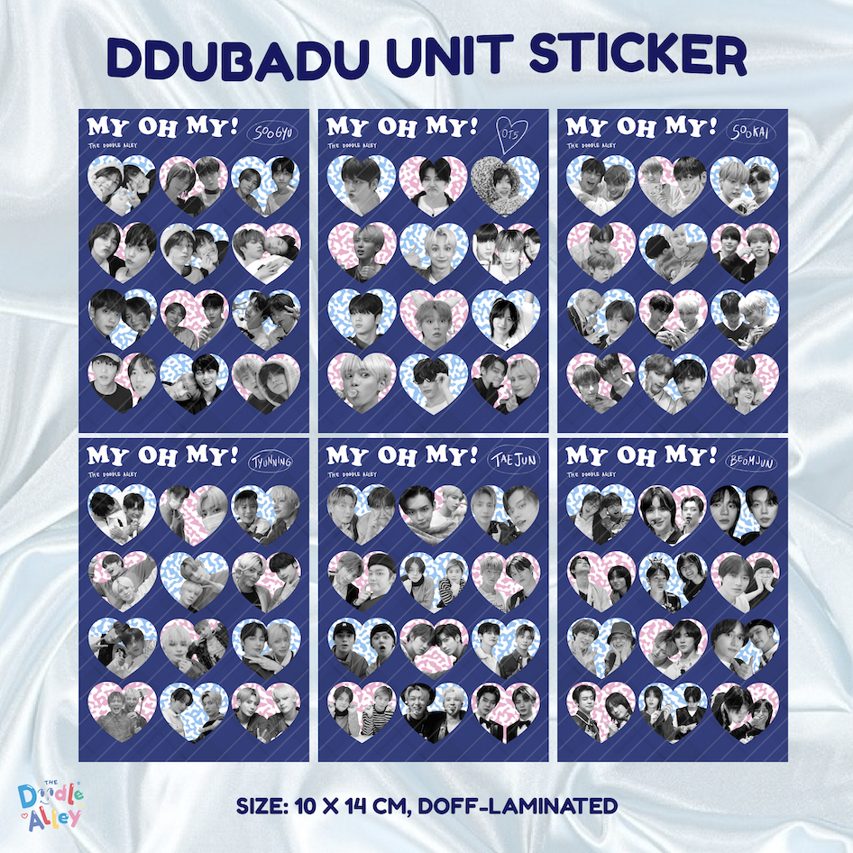 TXT - MY OH MY Unit Sticker