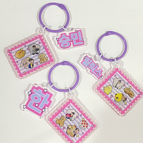 my dearest virgo keychain (PLAND BANDUNG)