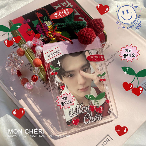 Mon Cheri Transparant Photocard Holder