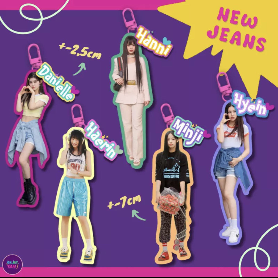 New Jeans Outfit Keychain