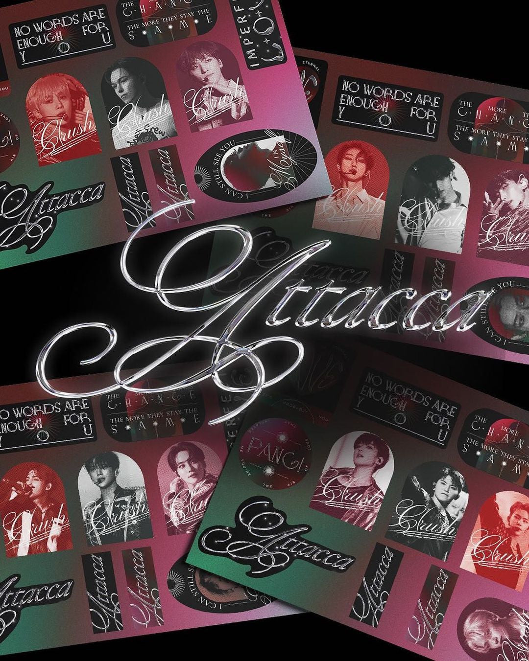 ATTACCA Sticker Sheet