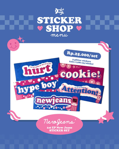 NJ STICKER SET
