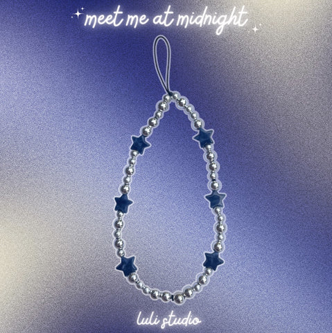 Meet Me at Midnight Phone Strap