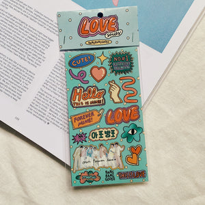 LOVE Series Sticker Set