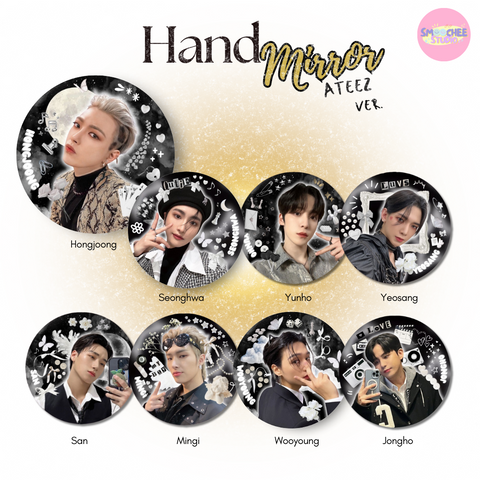 ATEEZ HAND MIRROR BY SMOOCHEE STUDIO