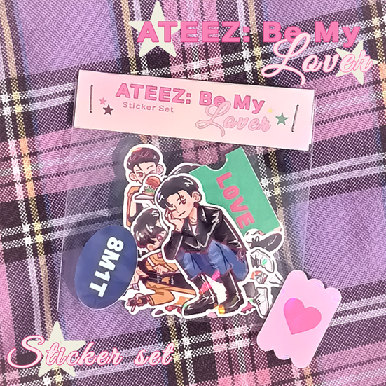 Fanmade ATEEZ: Be My Lover Sticker