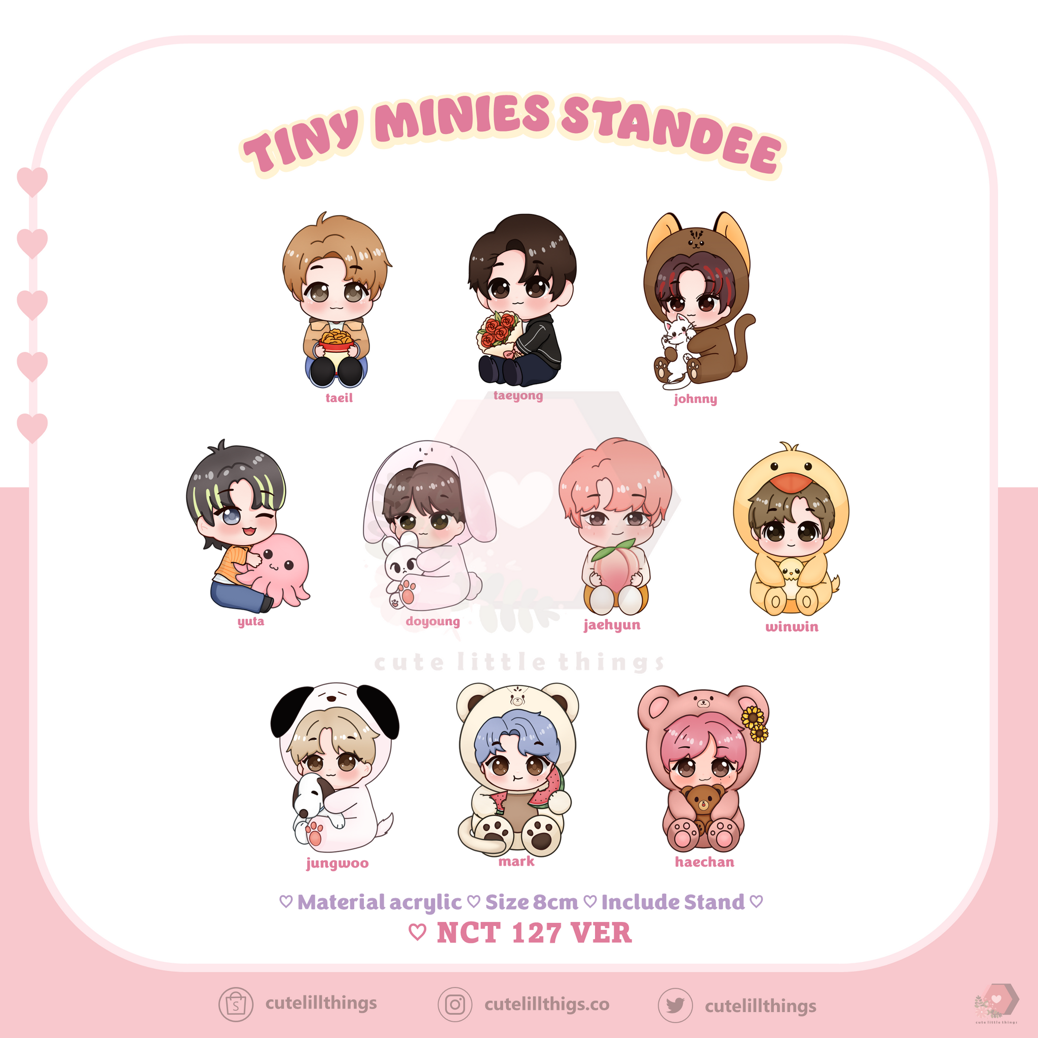 NCT Tiny Minies Standee