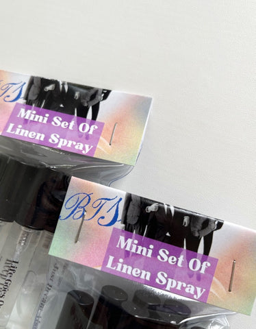 Mini Set Of Linen Spray BTS