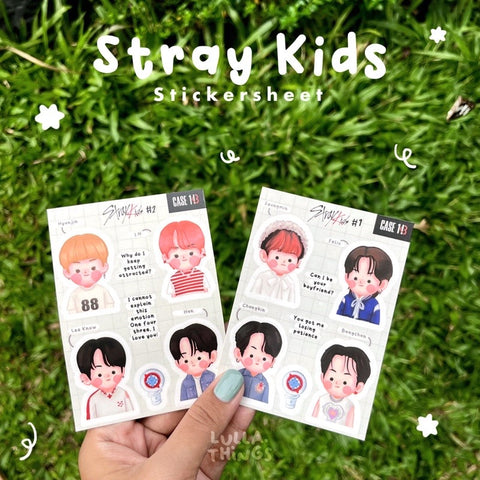 Sticker Sheet Stray Kids SKZ Case 143