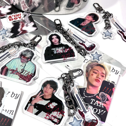 TREASURE OH MY STARBOY KEYCHAIN