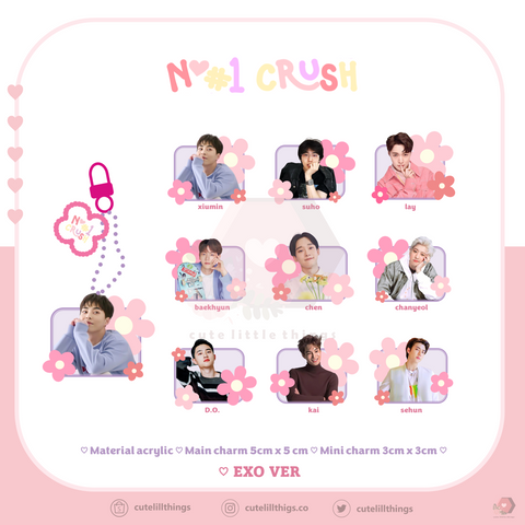 EXO No#1 Crush Keychain