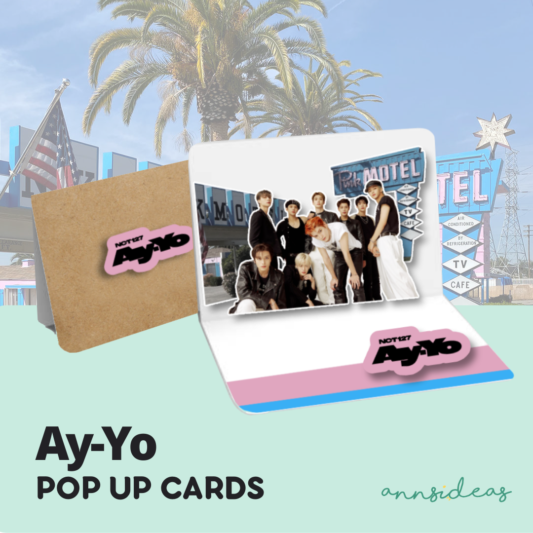 POP-UP Greeting Card NCT 127 Ay-Yo