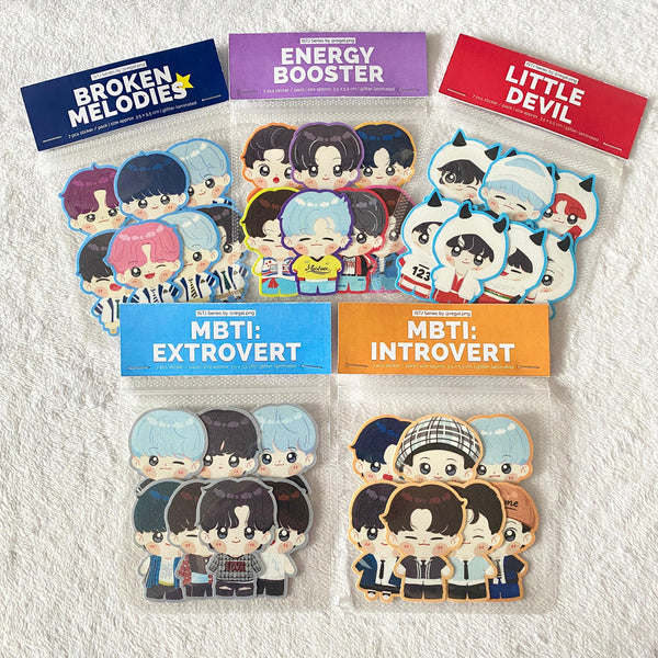 NCT Dream ISTJ Series Sticker Pack
