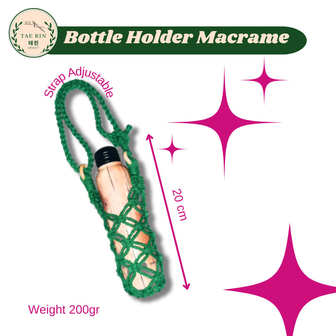 Bottle holder Macrame