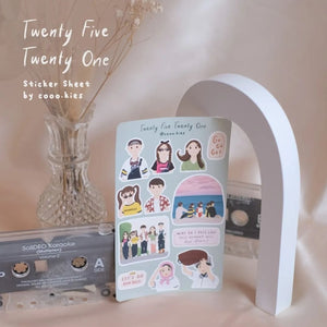 'Twenty five twenty one' sticker sheet