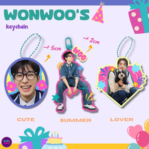 Wonwoo’s Birthday Keychain