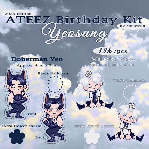 Fanmade ATEEZ Birthday Kit: Yeosang