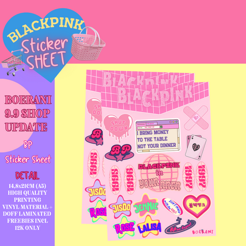 BP STICKER SHEET