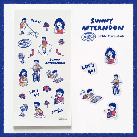 Petite Marmalade deco sticker - Sunny Afternoon