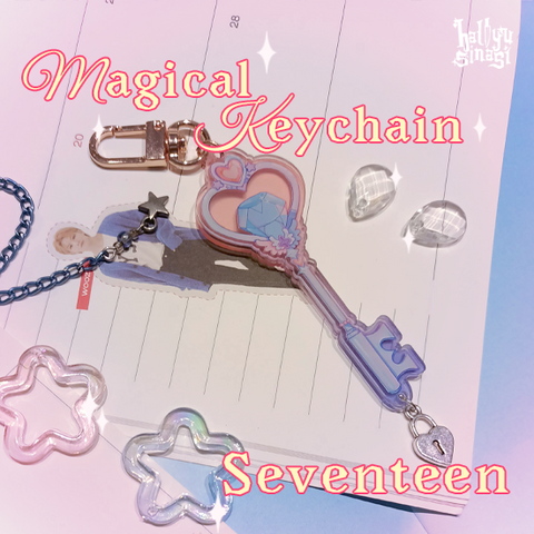 Magical Keychain: Seventeen by Hallyusinasi