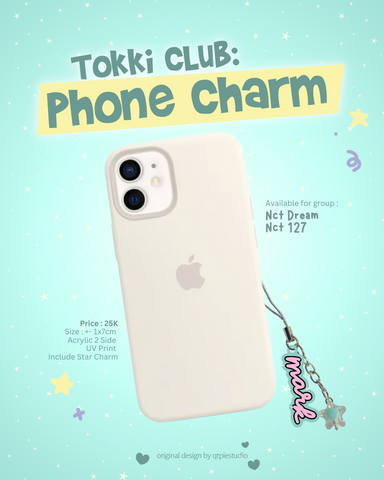 QTPIESTUDIO | TOKKI CLUB PHONE CHARM : NCT 127