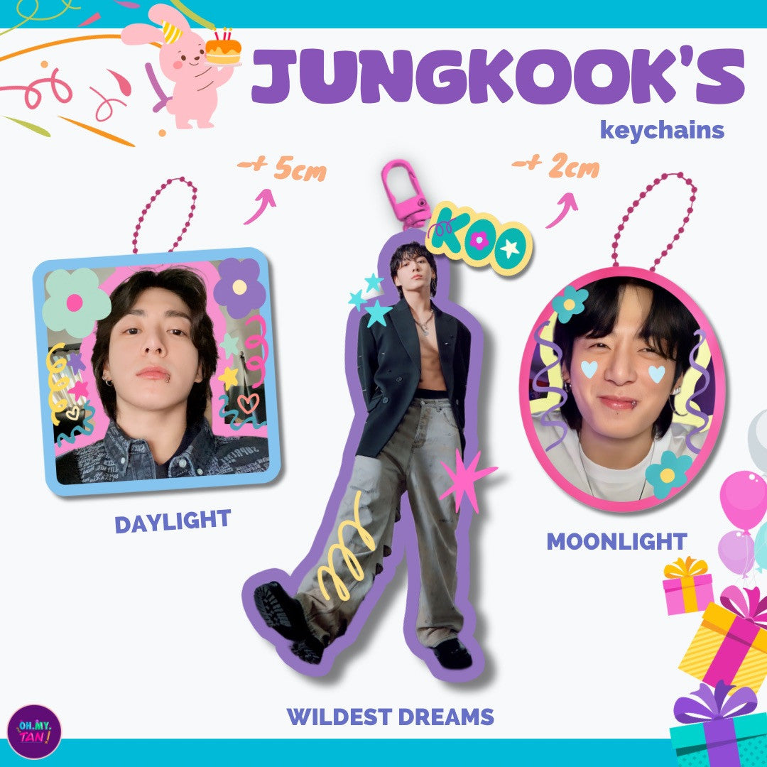 Jungkook’s Birthday Keychain