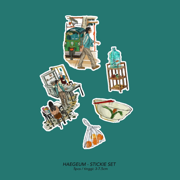 stickerrr set bangtan (JinjjaJinjja)