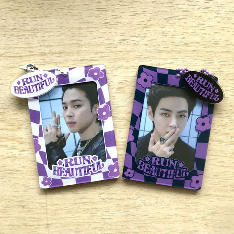 Run Beautiful Photocard Holder