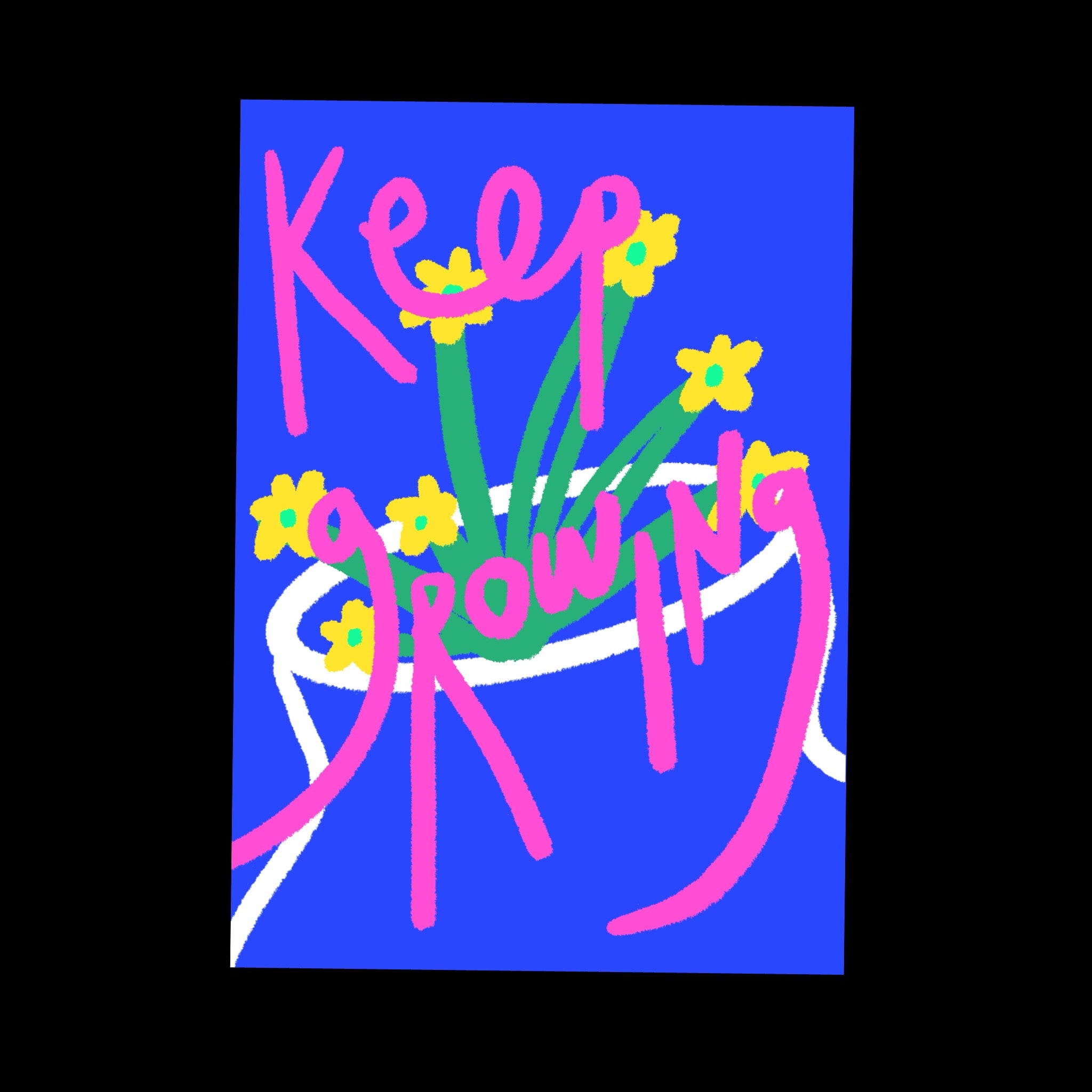 Keep Growing Artprint