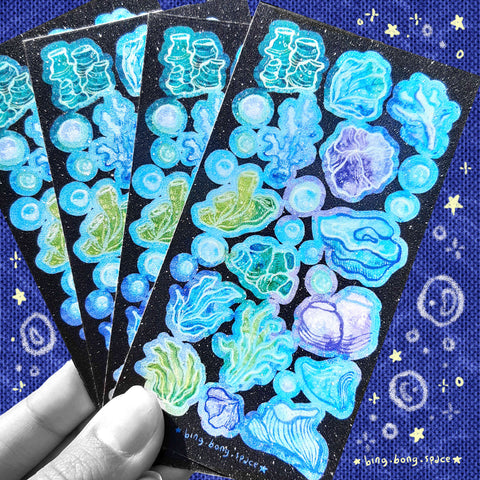 Sticker Sheet Coral Reef