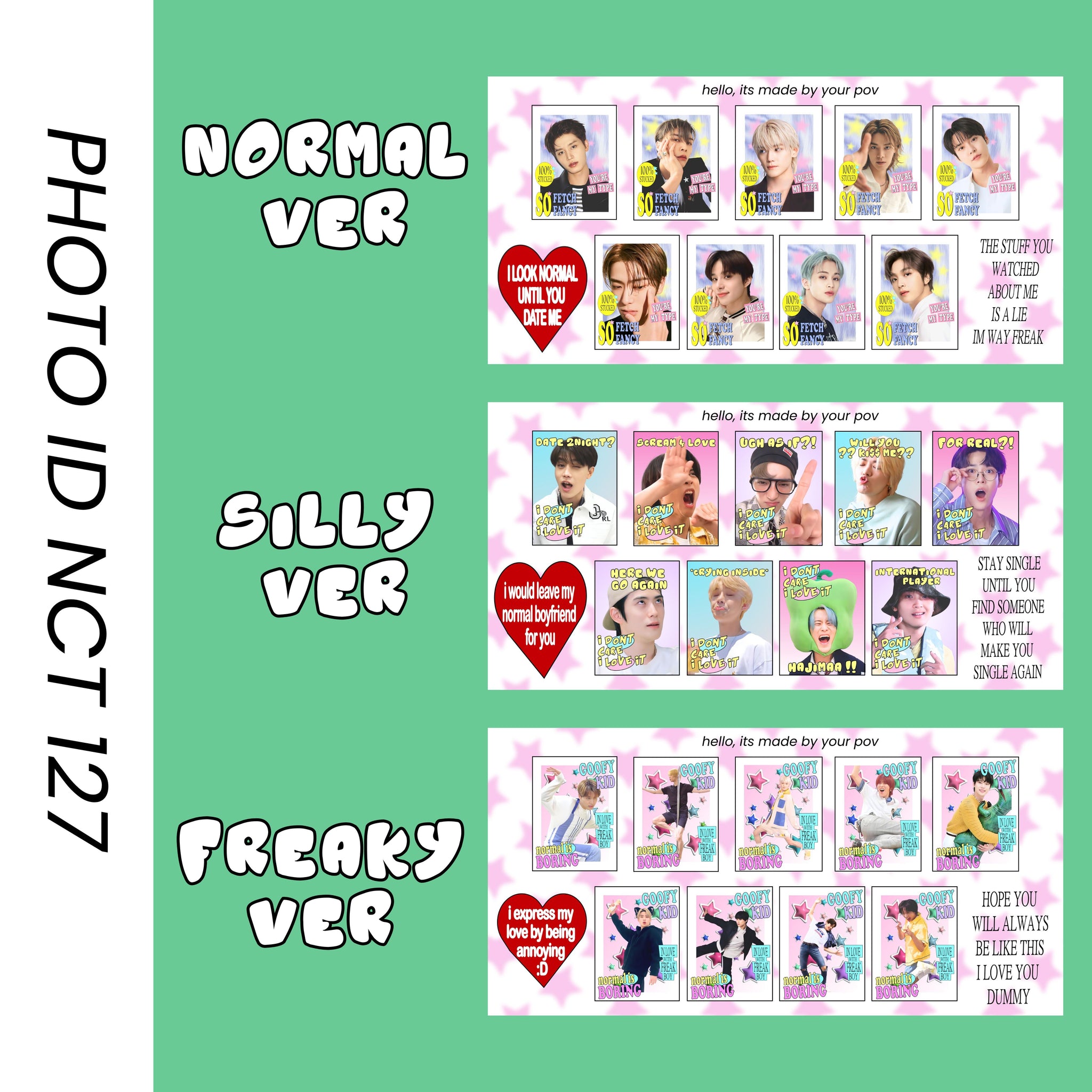 IMAGINARY BOY | NCT PHOTO ID
