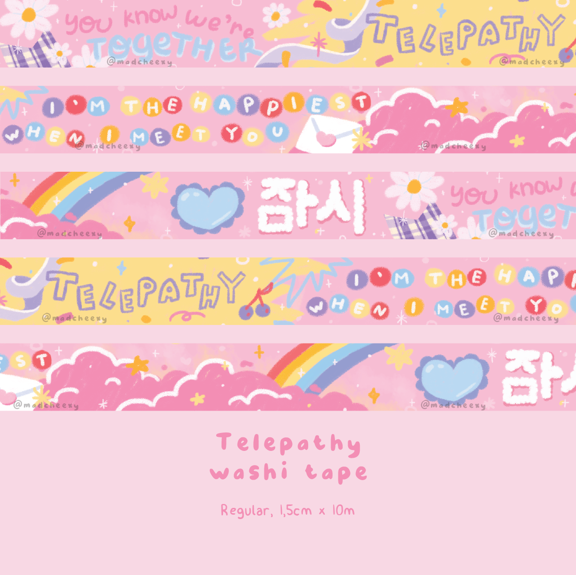 Telepathy Washi Tape