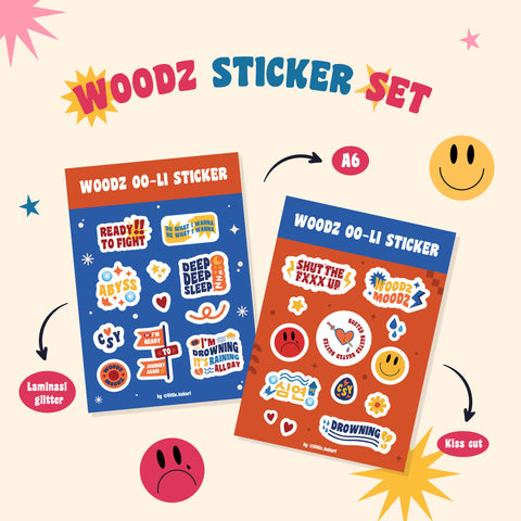Woodz Oo-li Sticker Sheet