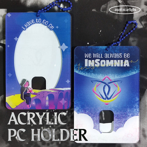 Reason Blue Ver Dreamcatcher Acrylic Photocard Holder