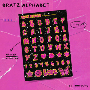 Bratz Alphabet Sticker
