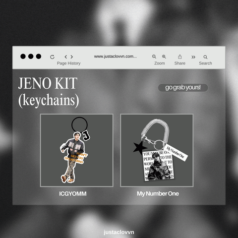 [justaclovvn] Jeno Keychain Series