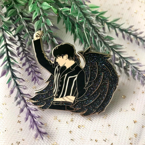 Fake Love JK Enamel Pin
