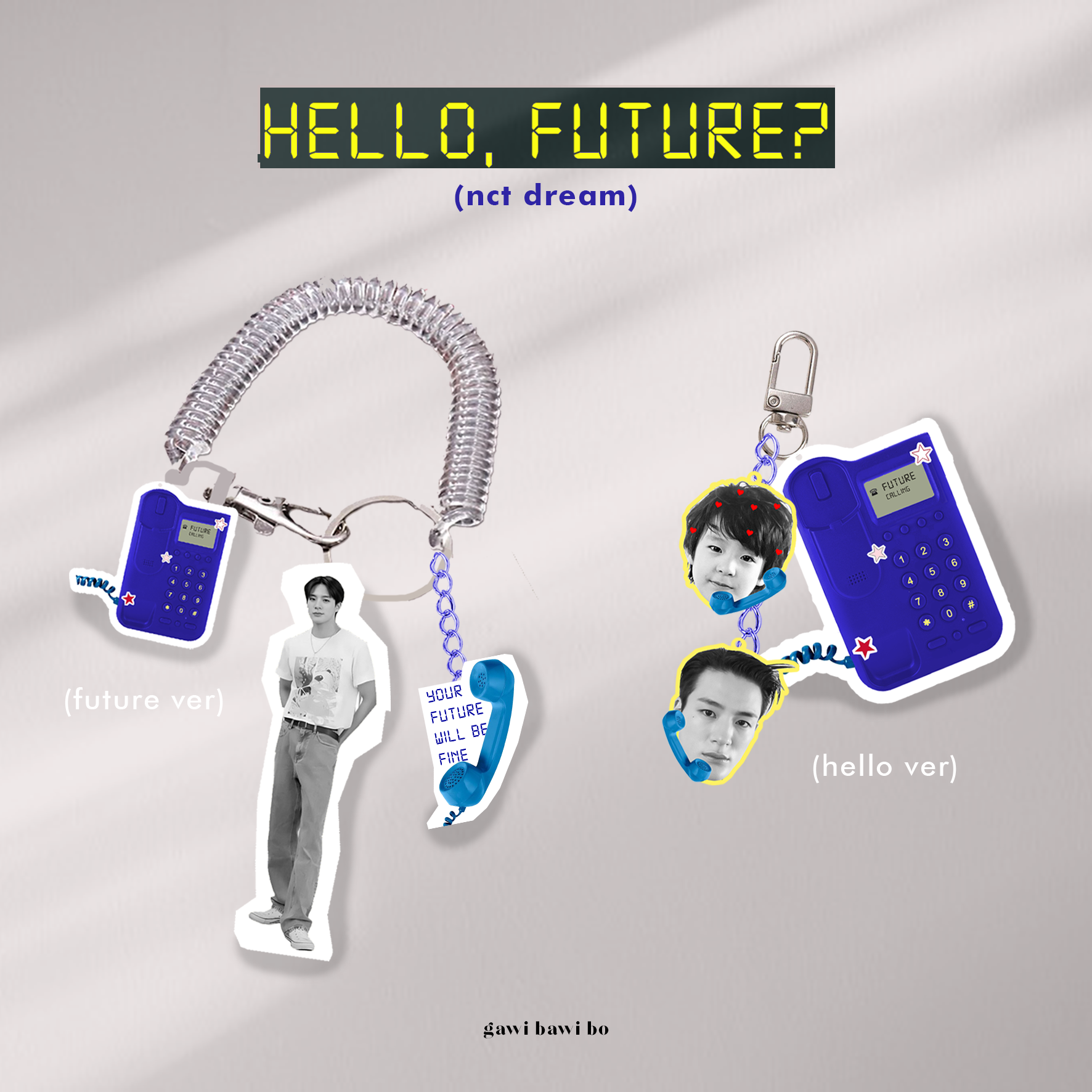Hello, Future? Keychain