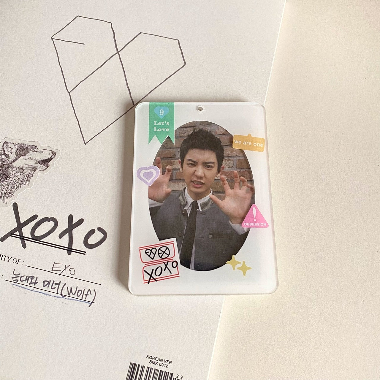 EXO Photocard Holder (XOXO)