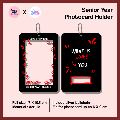 Senior Year Photocard Holder