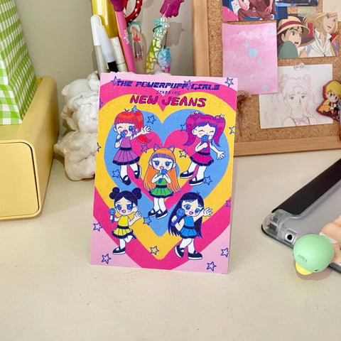 Powerpuff Jeans Artprint