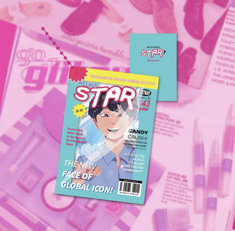 Weekly Star Magazine - Photocard Holder by @nadjarasp