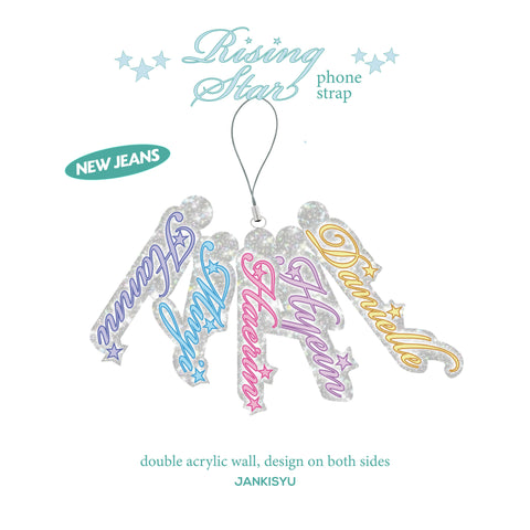 Phone Strap Acrylic New Jeans