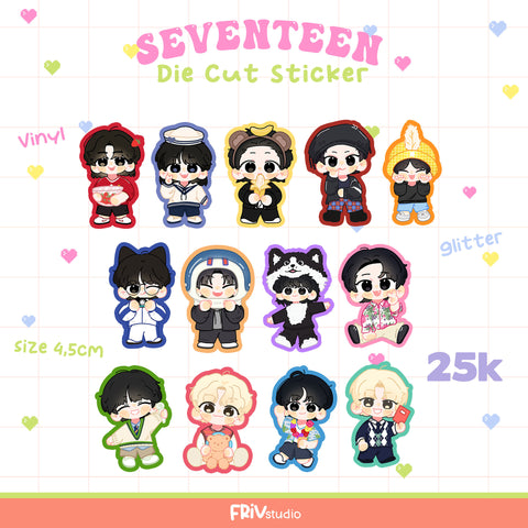 DIE CUT STICKER SEVENTEEN