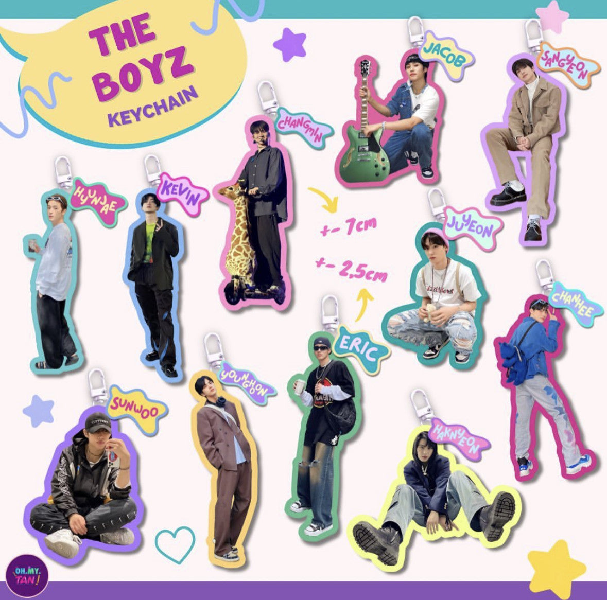 The Boyz Outfit Keychain