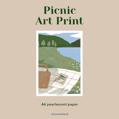 Picnic Art Print