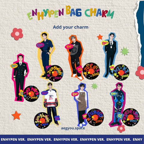Bag Charm Candy Enhypen
