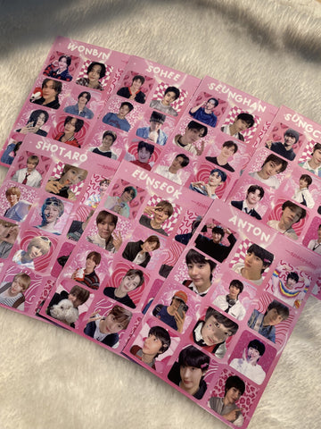 Sticker RIIZE Pink Core Edition